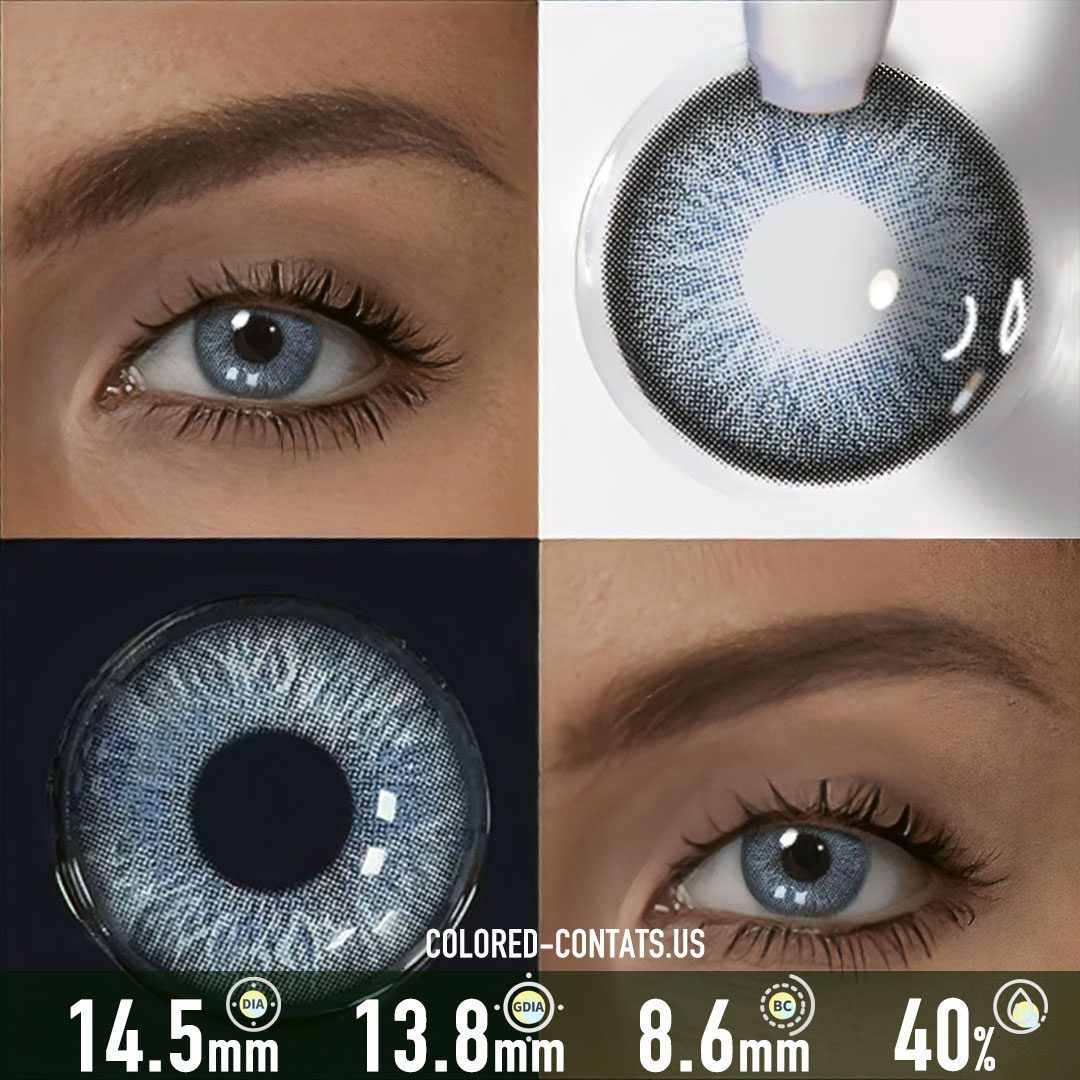Siren Blue Contact Lenses - image 1