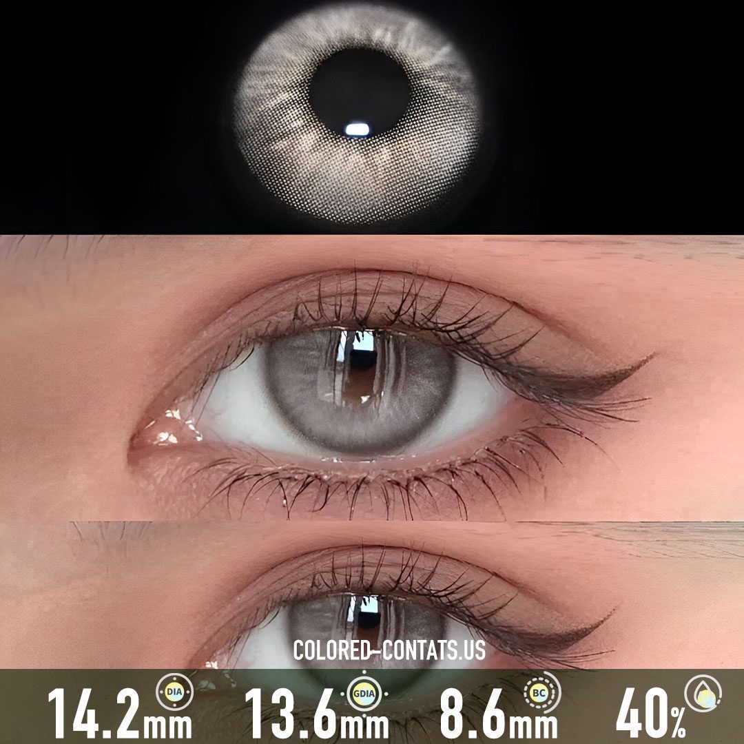 Snow Queen Diamond Gray Contact Lenses - image 1