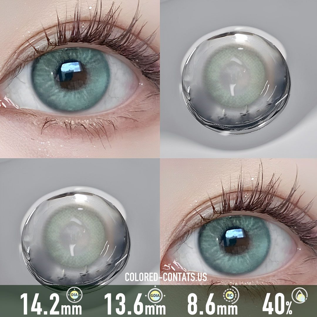 Soft Spring Green Contact Lenses - image 1