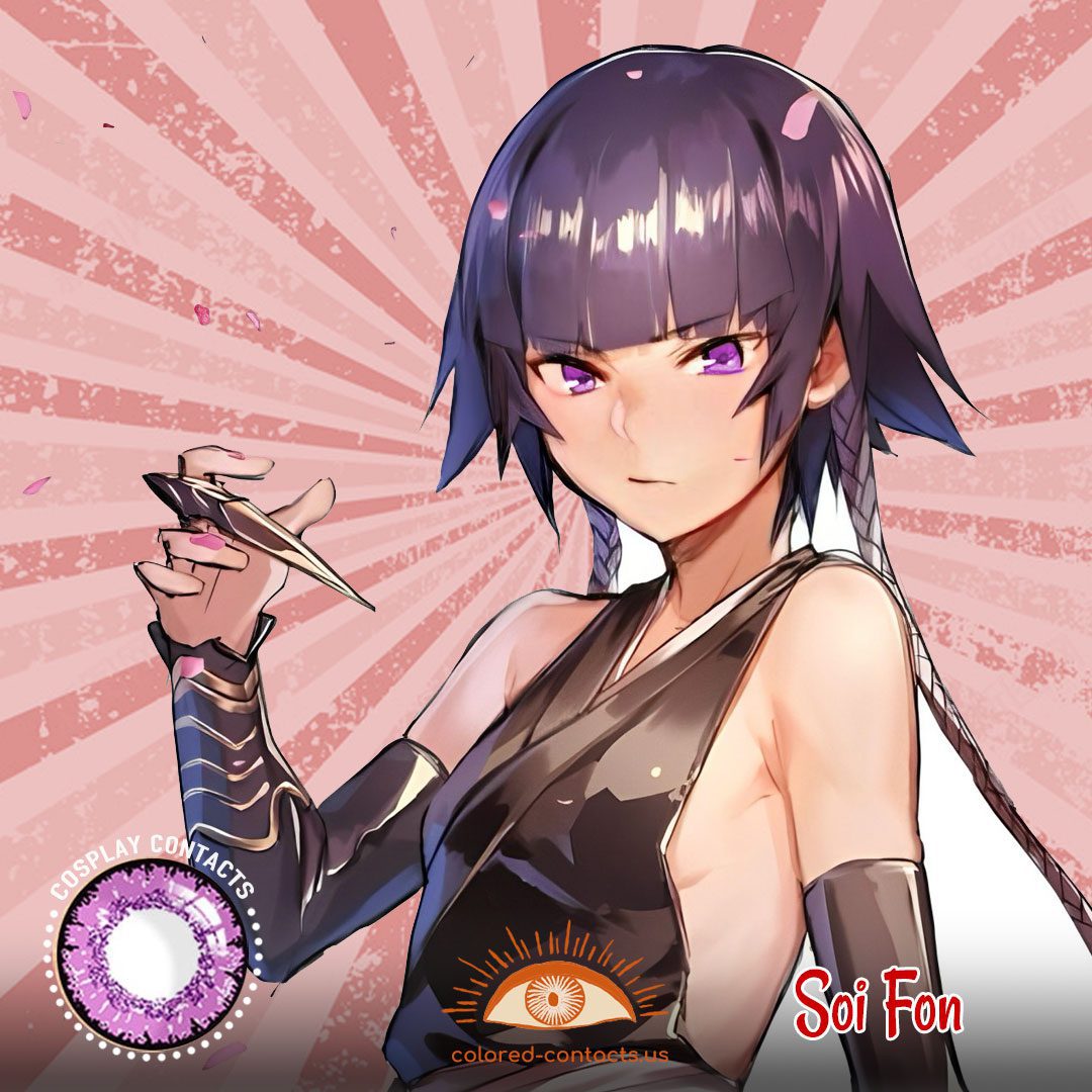 Soi Fon Cosplay Contacts - image 1