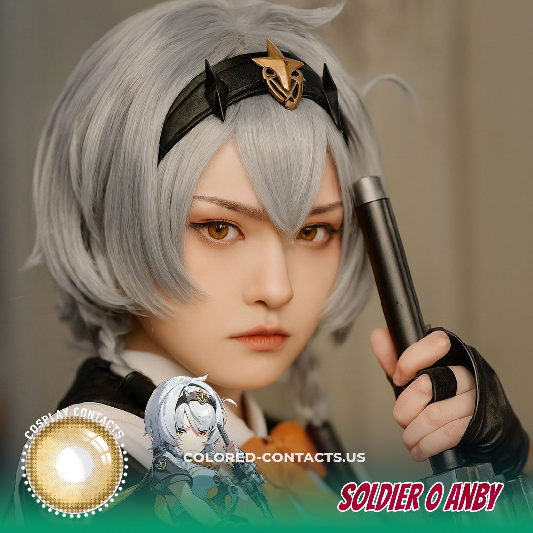 ZZZ Soldier 0 Anby Cosplay Contact Lenses - image 1