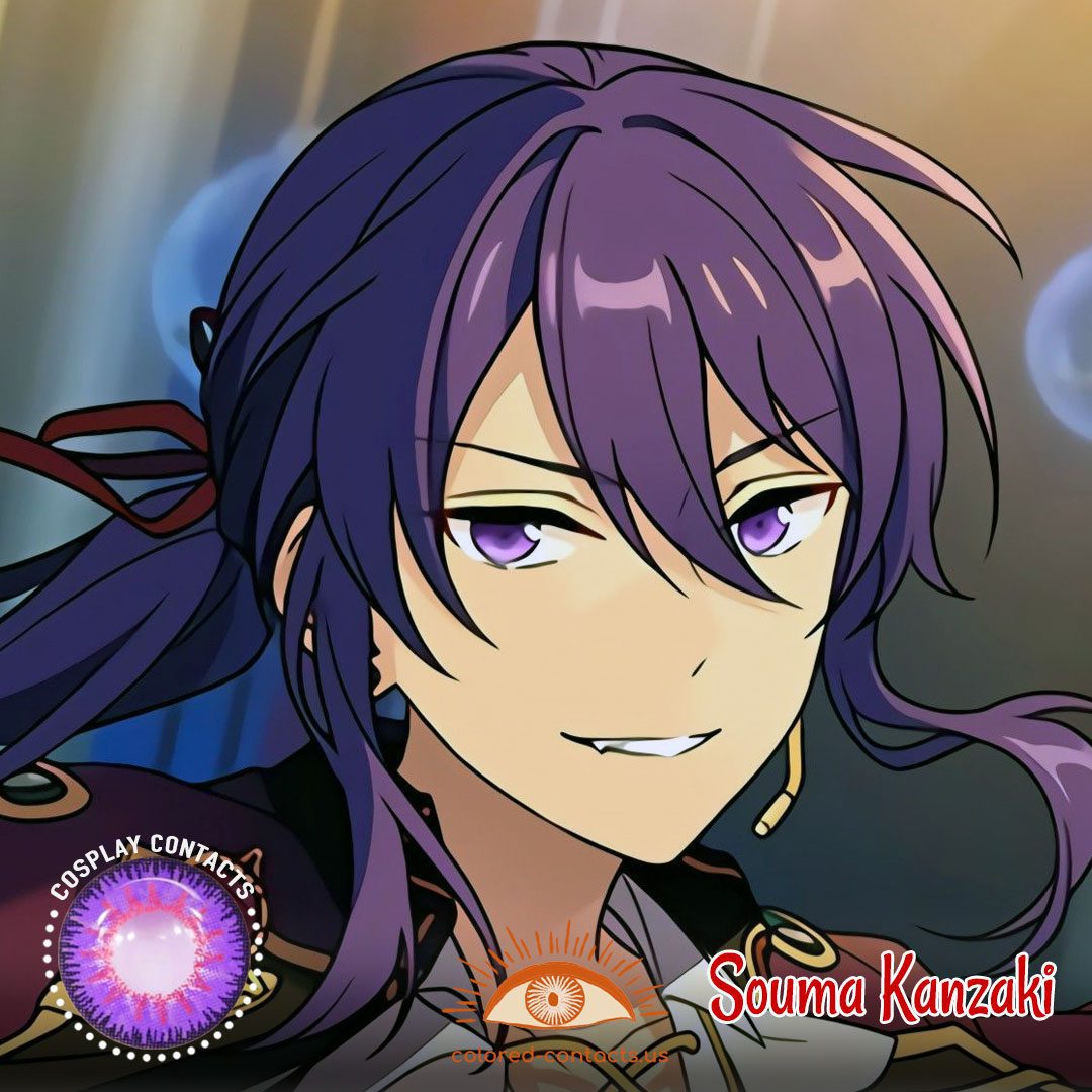 Souma Kanzaki Cosplay Contact Lenses - image 1