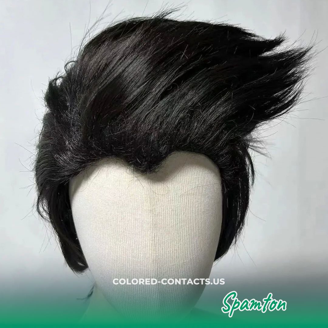 Spamton Cosplay Wig And Glasses - thumbnail 2
