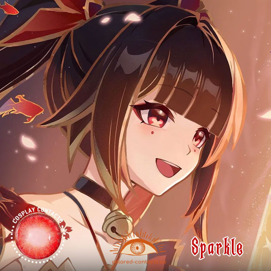 HONKAI : Sparkle Cosplay Contact Lenses - image 1