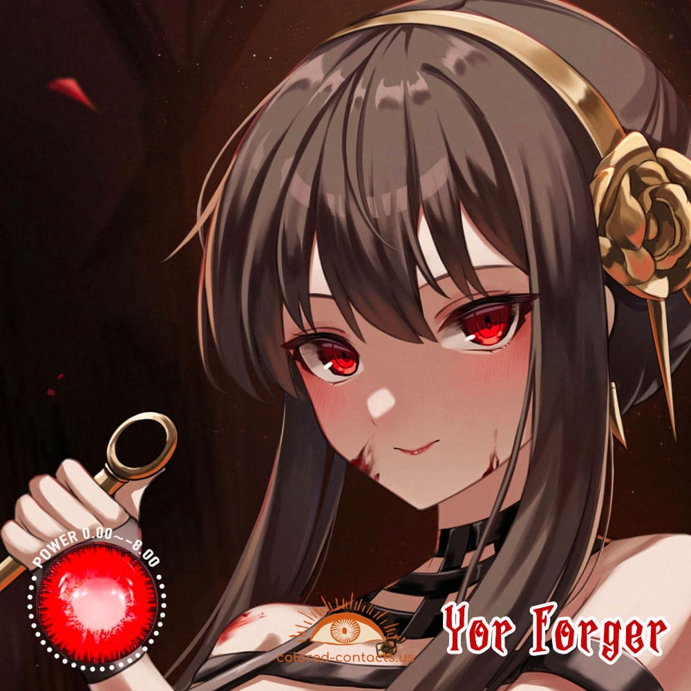 Yor Forger Cosplay Contact Lenses - image 1
