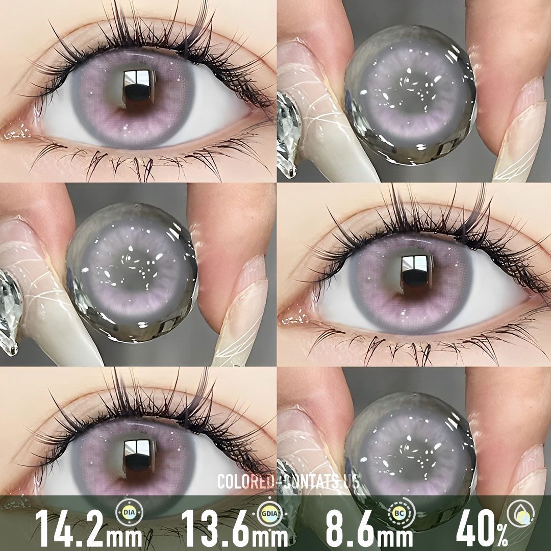 Star Falls Purple Contact Lenses - image 1