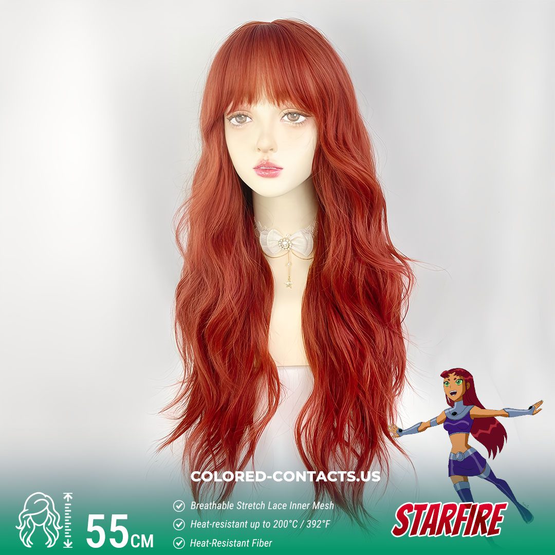 Starfire Cosplay Wig - image 1