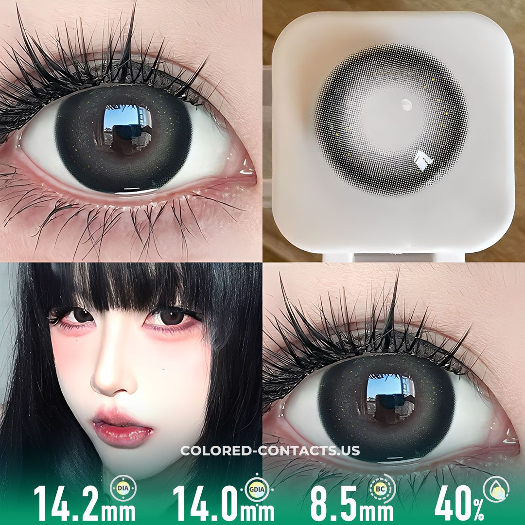 Starlight Obsidian Black Circle Contacts - image 1