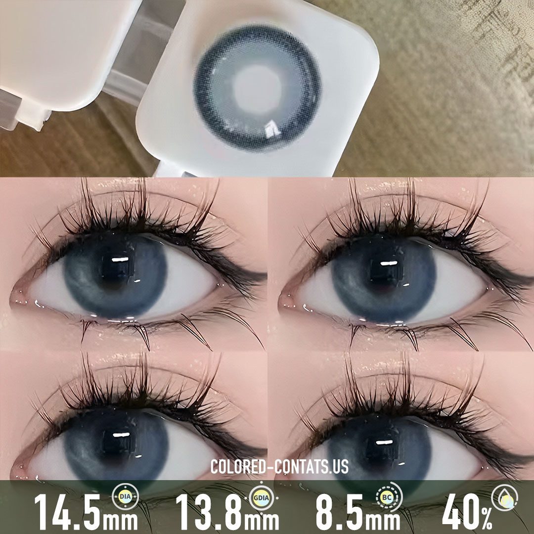 Steel Mist Blue-Grey Contact Lenses - image 1