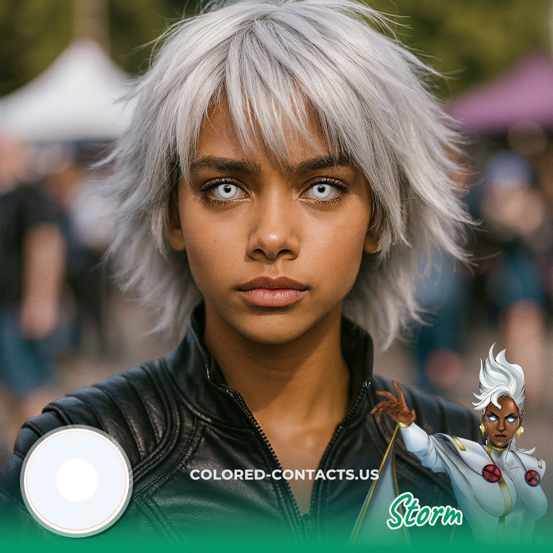 X-Men : Storm Cosplay Contact Lenses - image 1
