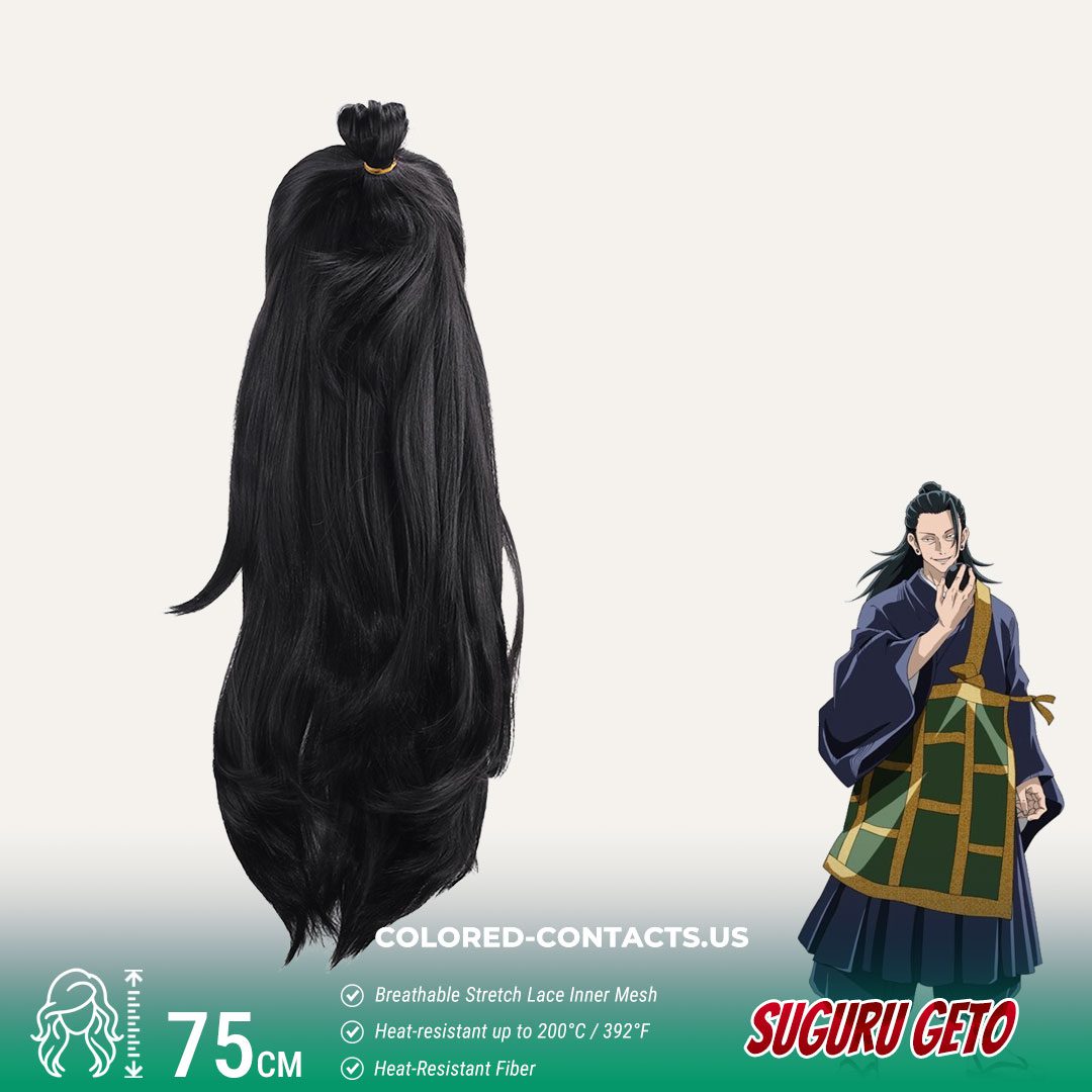 Suguru Geto Cosplay Wig - thumbnail 2
