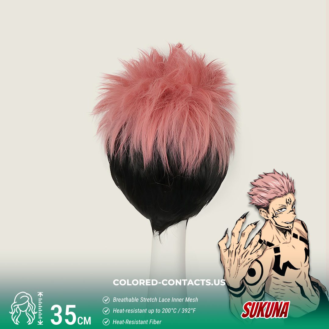 Sukuna Cosplay Wig - thumbnail 2