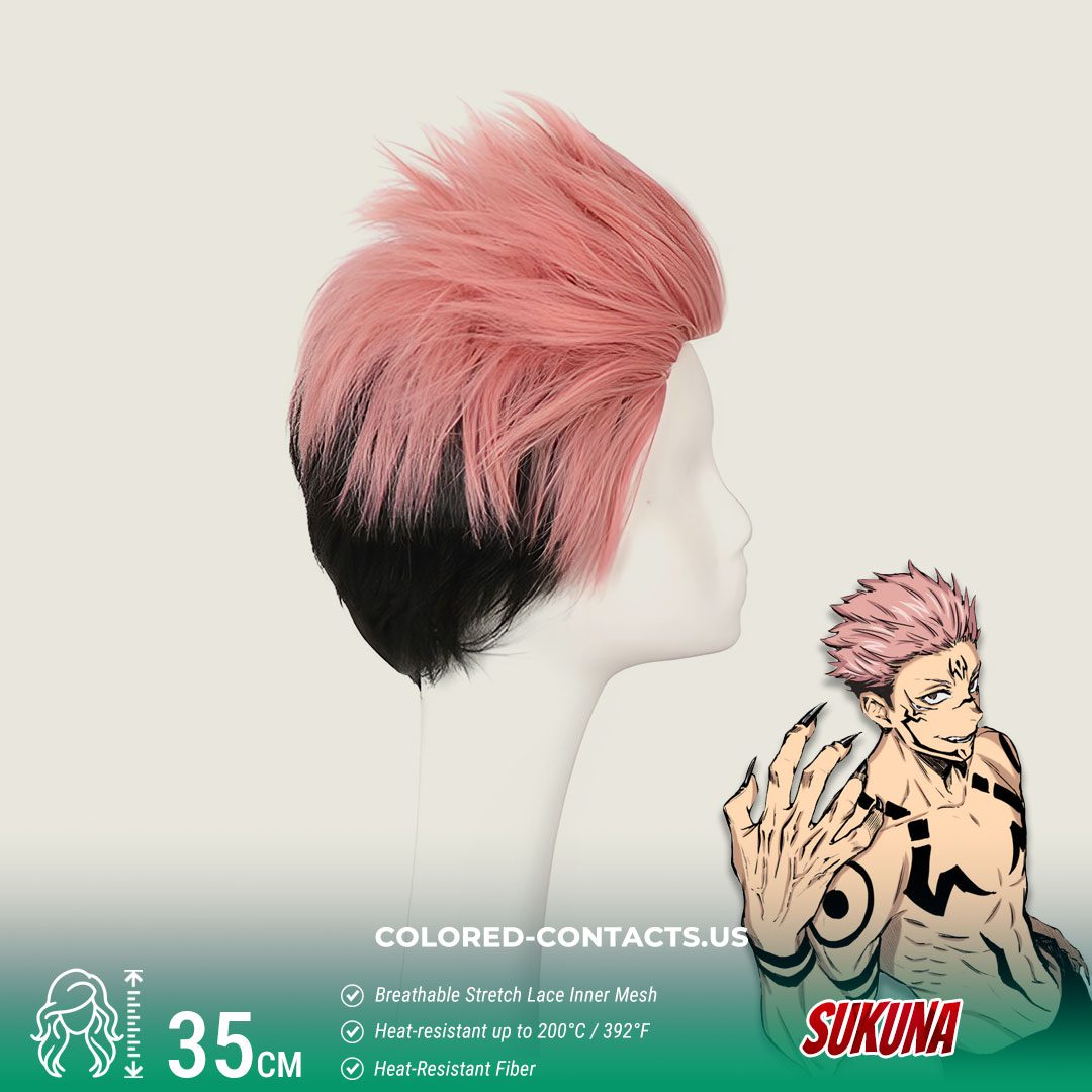 Sukuna Cosplay Wig - thumbnail 3