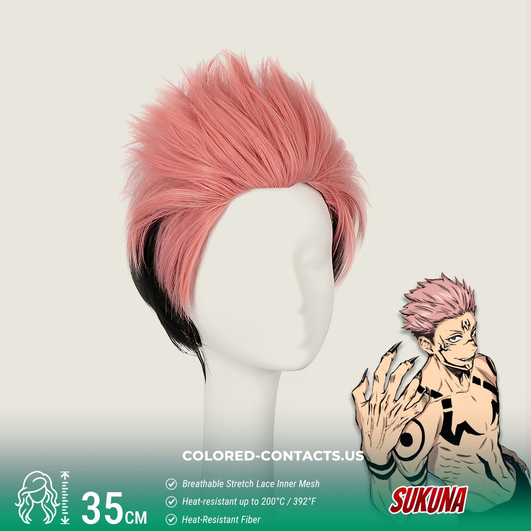 Sukuna Cosplay Wig - image 1