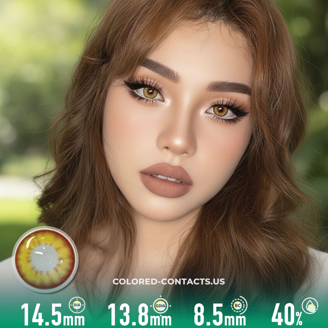 Sunflower Brown Colored Contacts - image 1