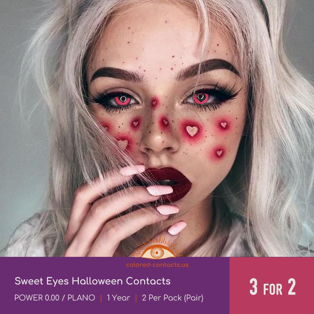 Sweet Eyes Halloween Contacts - thumbnail 2