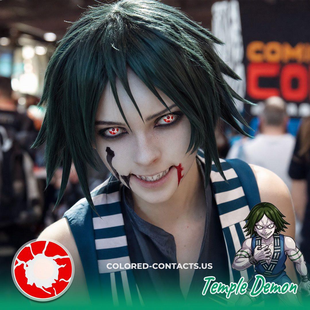 Temple Demon Cosplay Contact Lenses - image 1
