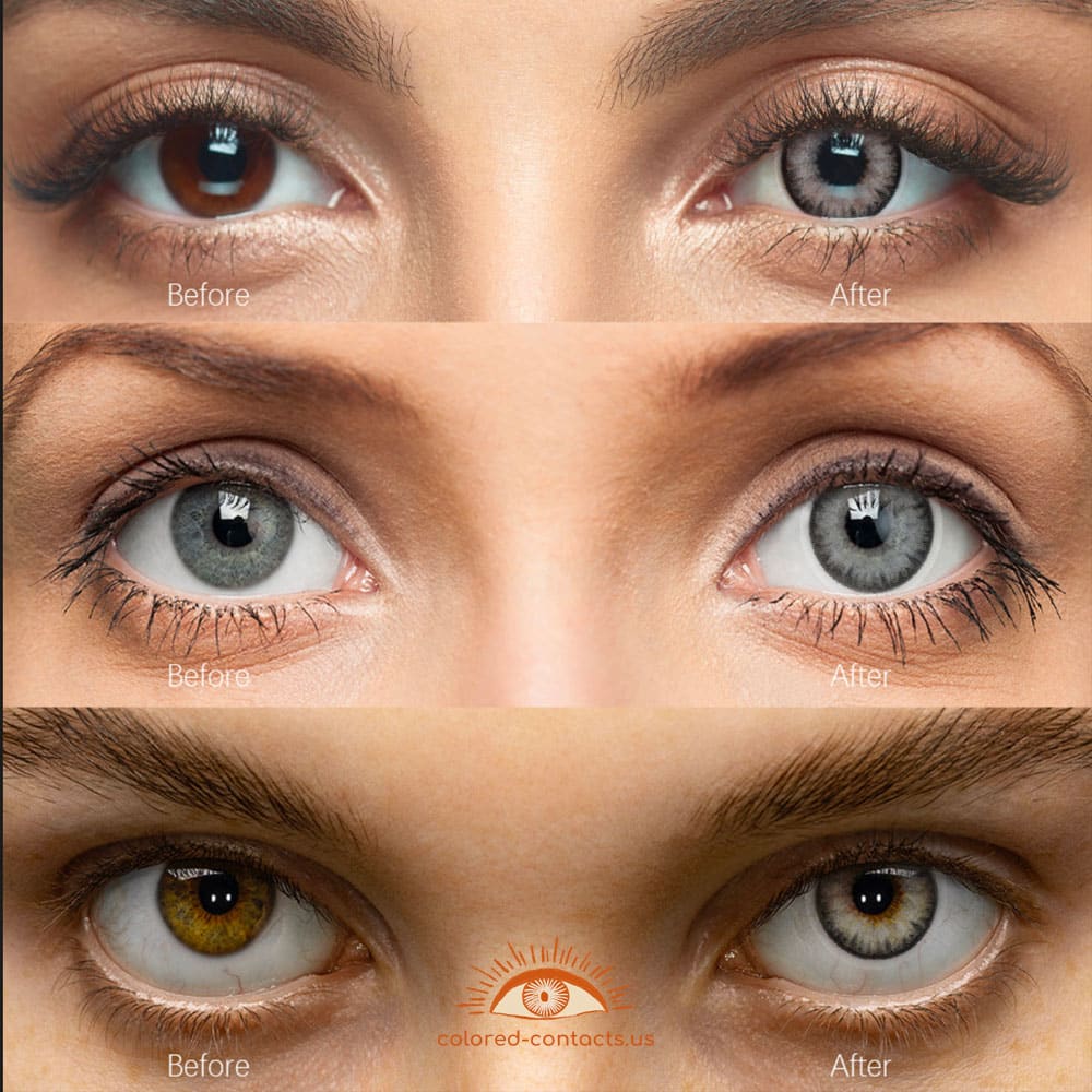 Tequila Gray Colored Contact Lenses - thumbnail 4
