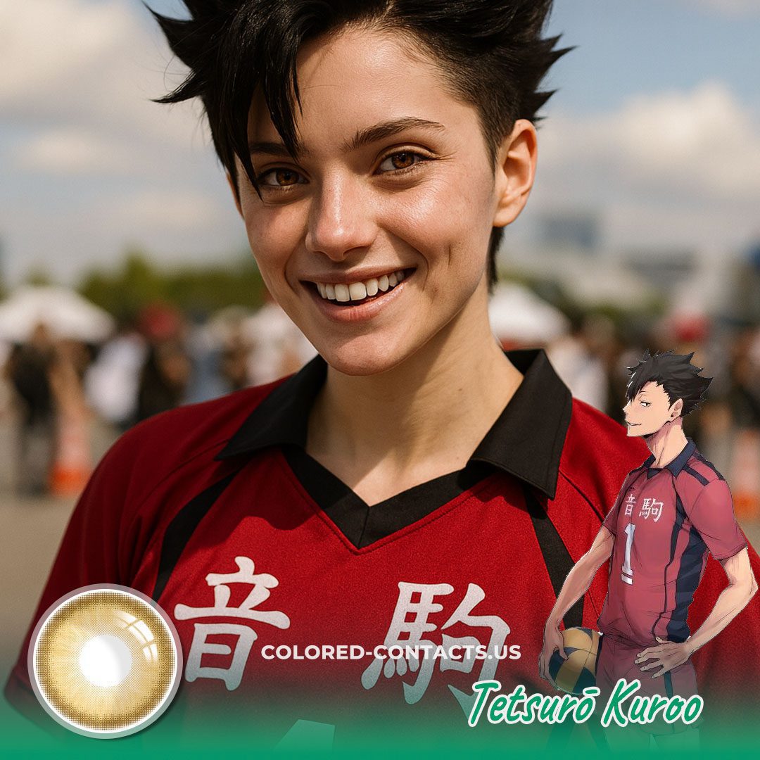 Tetsurō Kuroo Cosplay Contact Lenses - image 1