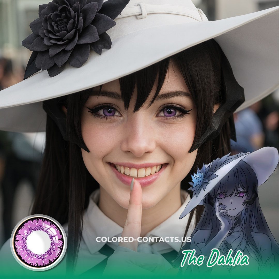 The Dahlia Cosplay Contact Lenses - image 1