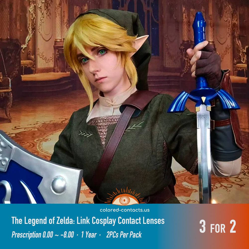 The Legend of Zelda: Link Cosplay Contact Lenses - thumbnail 3