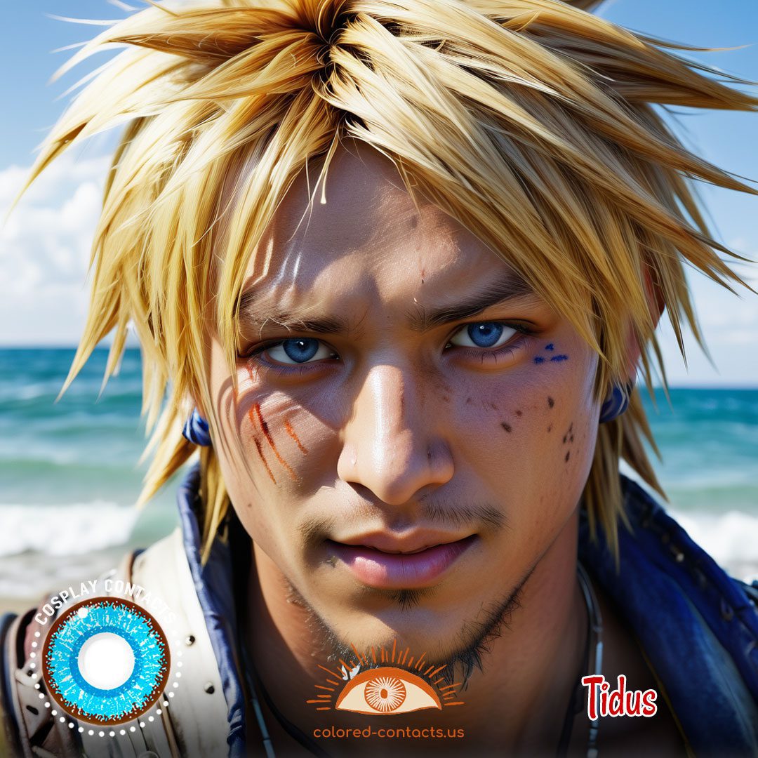 Tidus Cosplay Contact Lenses - image 1