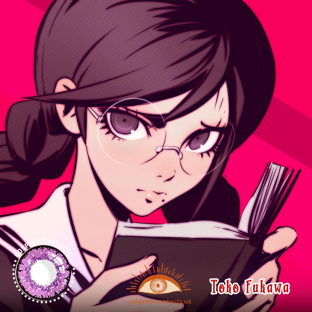 Toko Fukawa Cosplay Contacts - image 1