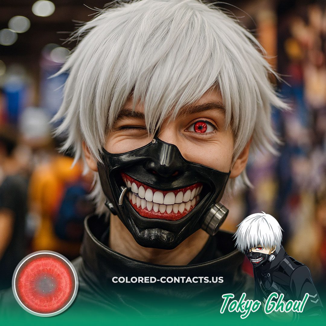 Tokyo Ghoul Cosplay Colored Contact Lenses - image 1
