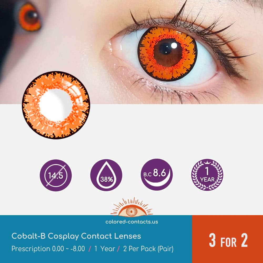 Tower of Fantasy : Cobalt-B Cosplay Contact Lenses - thumbnail 3