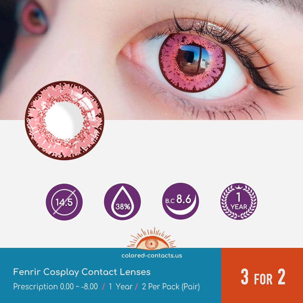 Tower of Fantasy : Fenrir Cosplay Contact Lenses - thumbnail 3