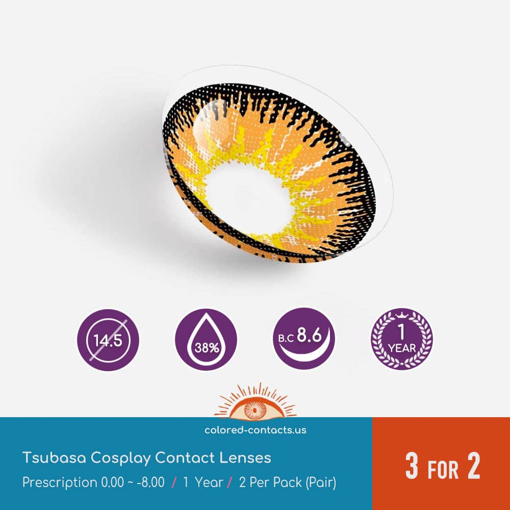 Tower of Fantasy : Tsubasa Cosplay Contact Lenses - thumbnail 3