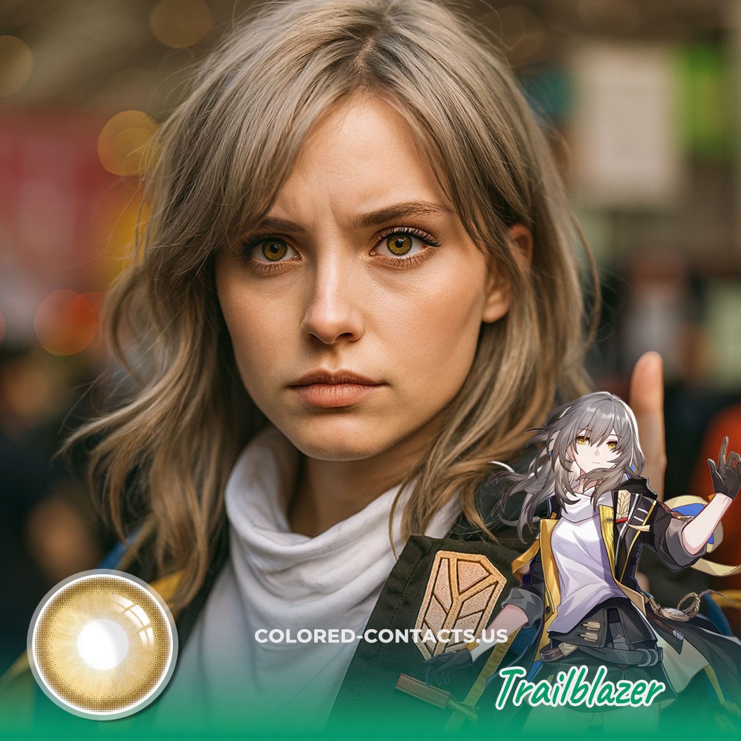 HONKAI : Trailblazer Cosplay Contact Lenses - image 1