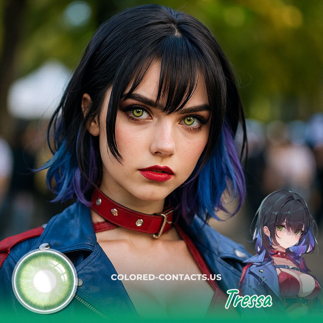 CZN: Tressa Cosplay Contact Lenses - image 1