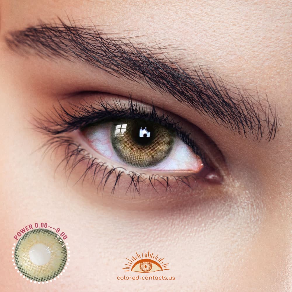 Trinity Green Colored Contacts - image 1