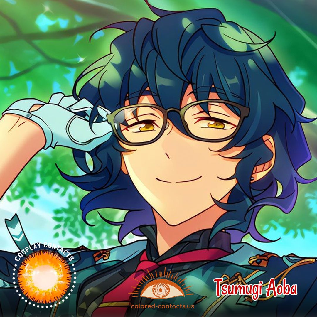 Tsumugi Aoba Cosplay Contact Lenses - image 1