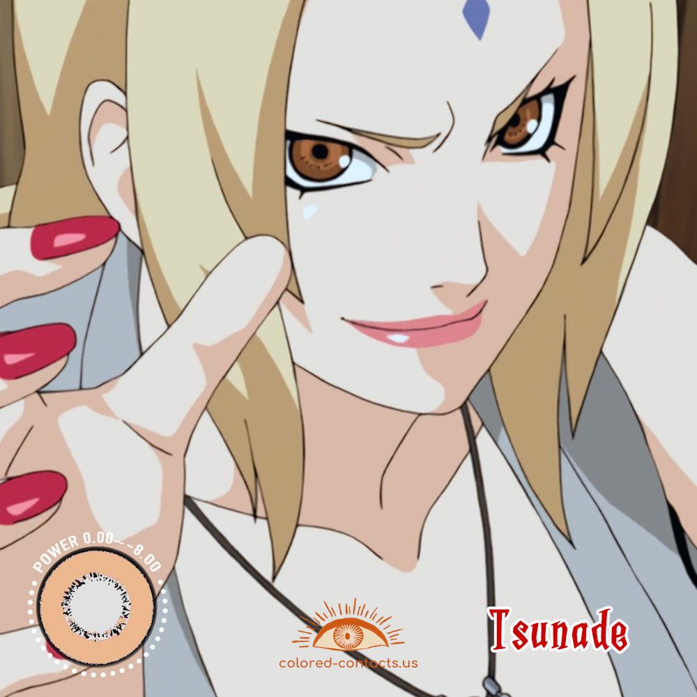 Tsunade Cosplay Contact Lenses - image 1