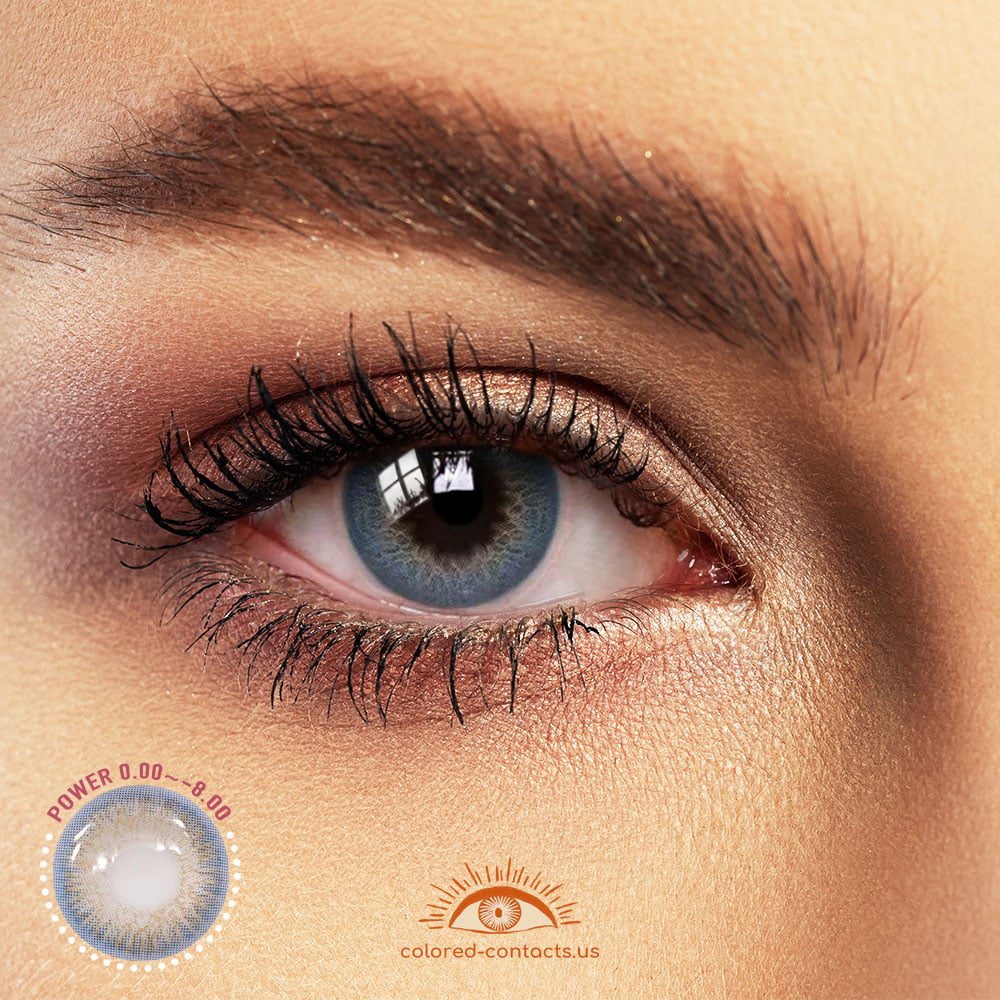 Tulip Blue Colored Contacts - image 1