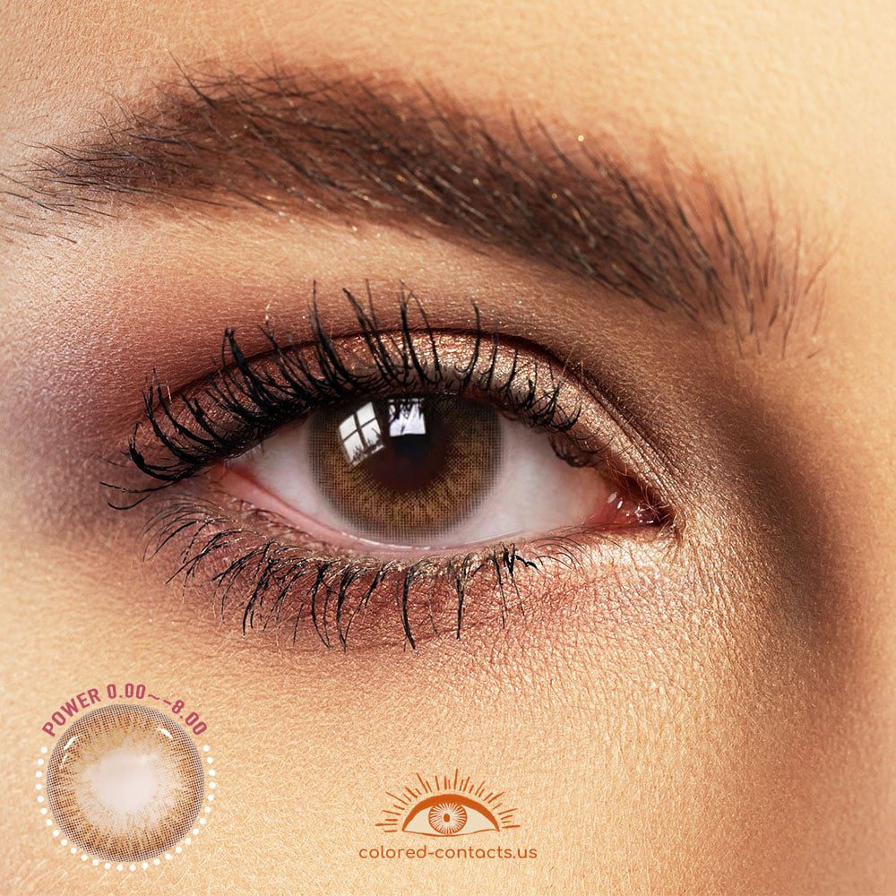 Tulip Brown Colored Contacts - image 1