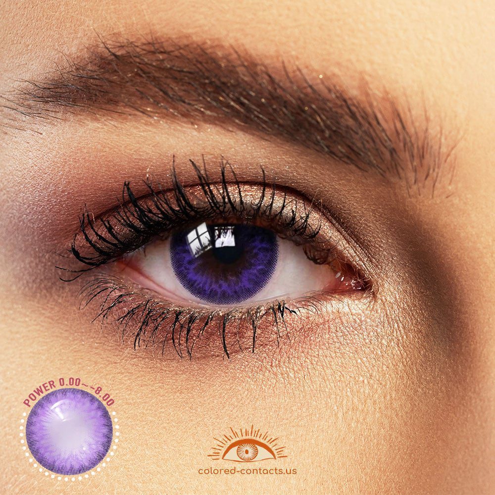 Tulip II Purple Colored Contacts - image 1