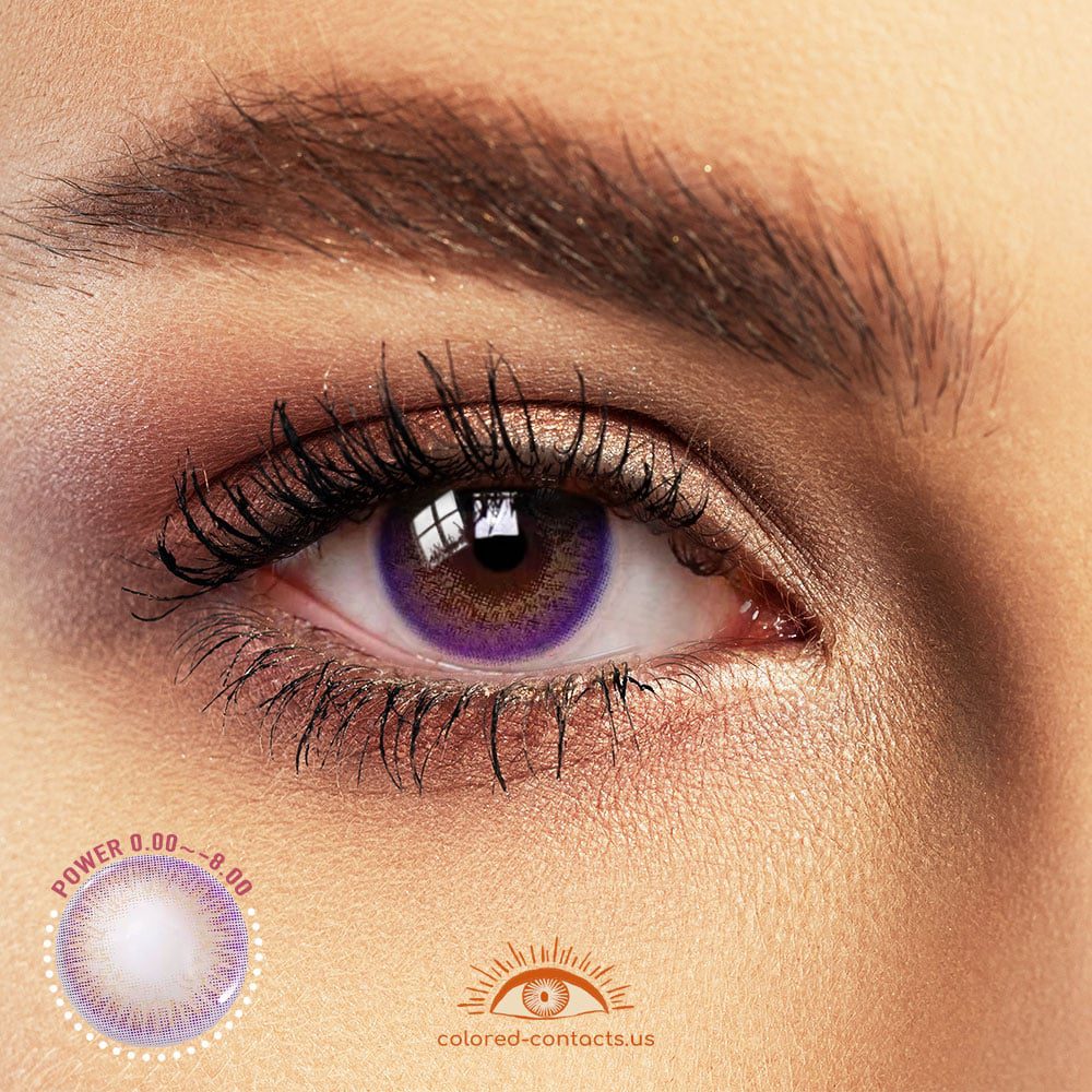 Tulip Purple Colored Contacts - image 1