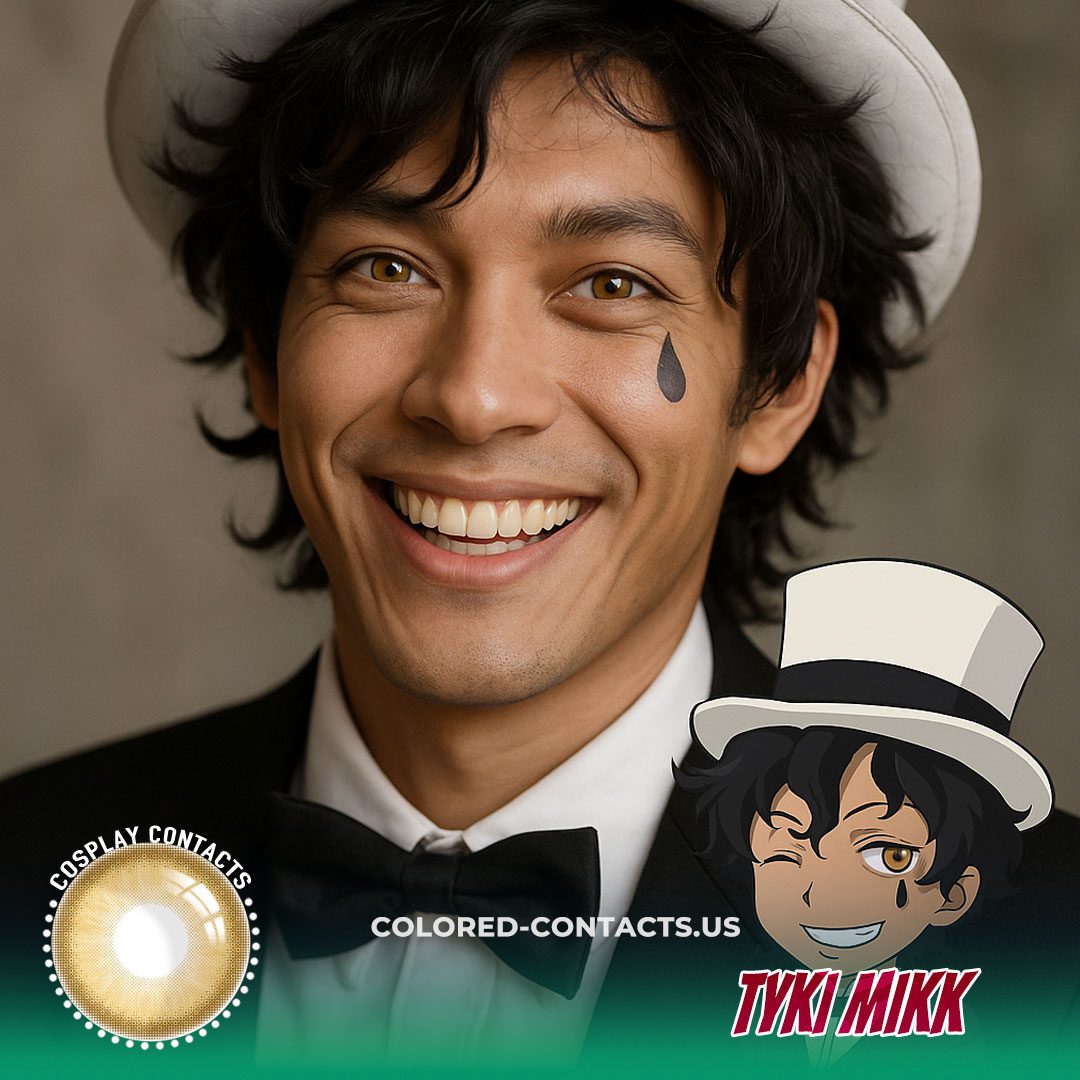 D.Gray-man: Tyki Mikk Cosplay Contact Lenses - image 1