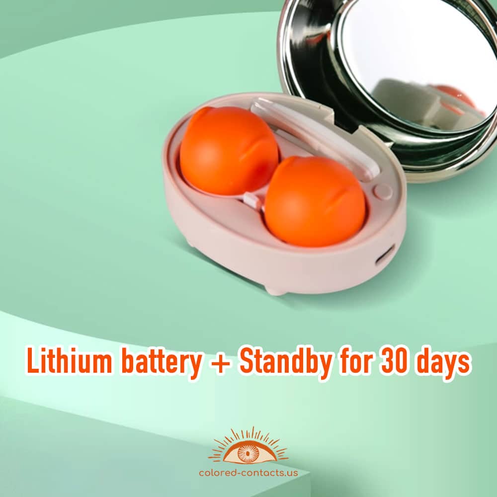Lithium Battery Ultrasonic Colored Contacts Cleaner - thumbnail 4