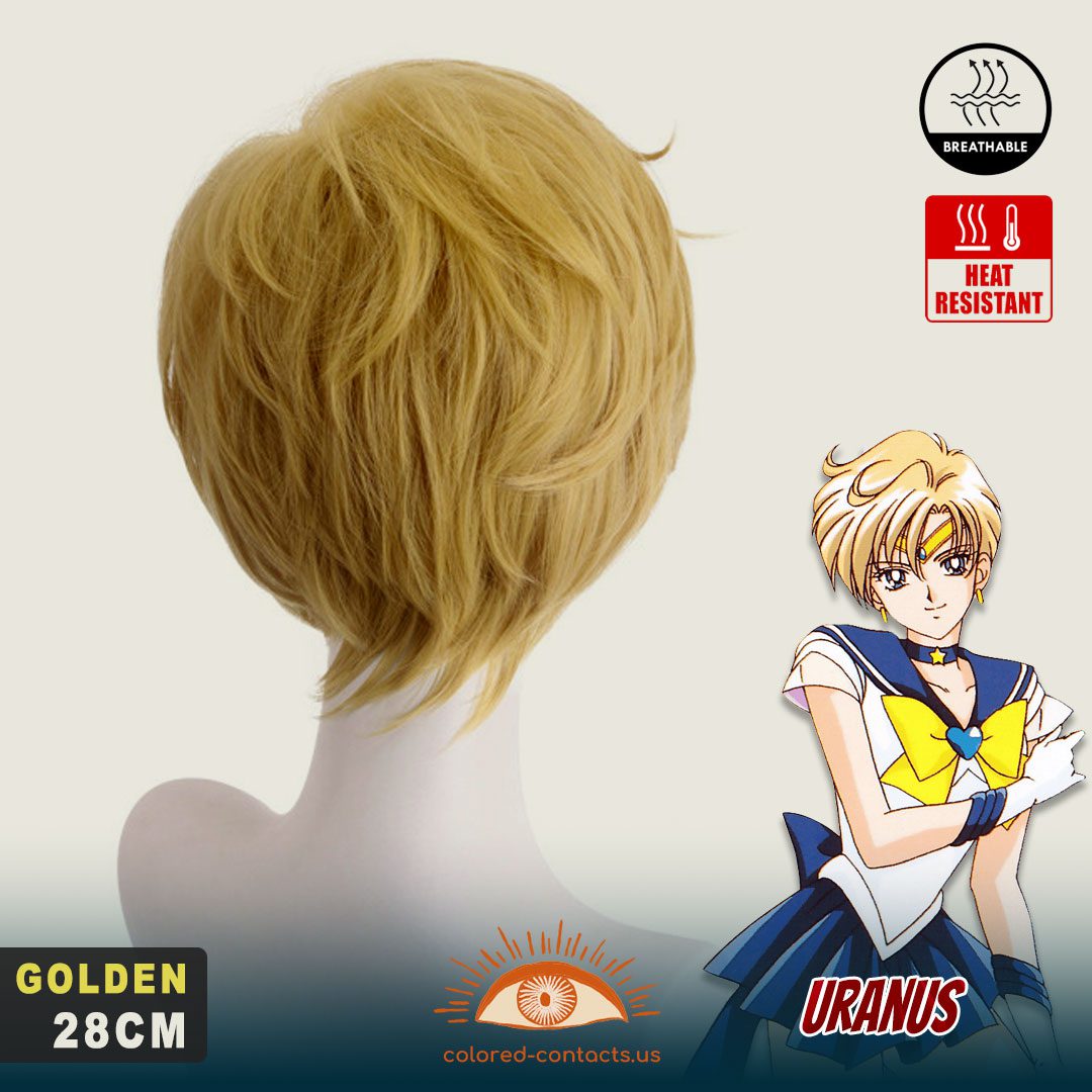 Sailor Moon: Uranus Cosplay Wig - thumbnail 3