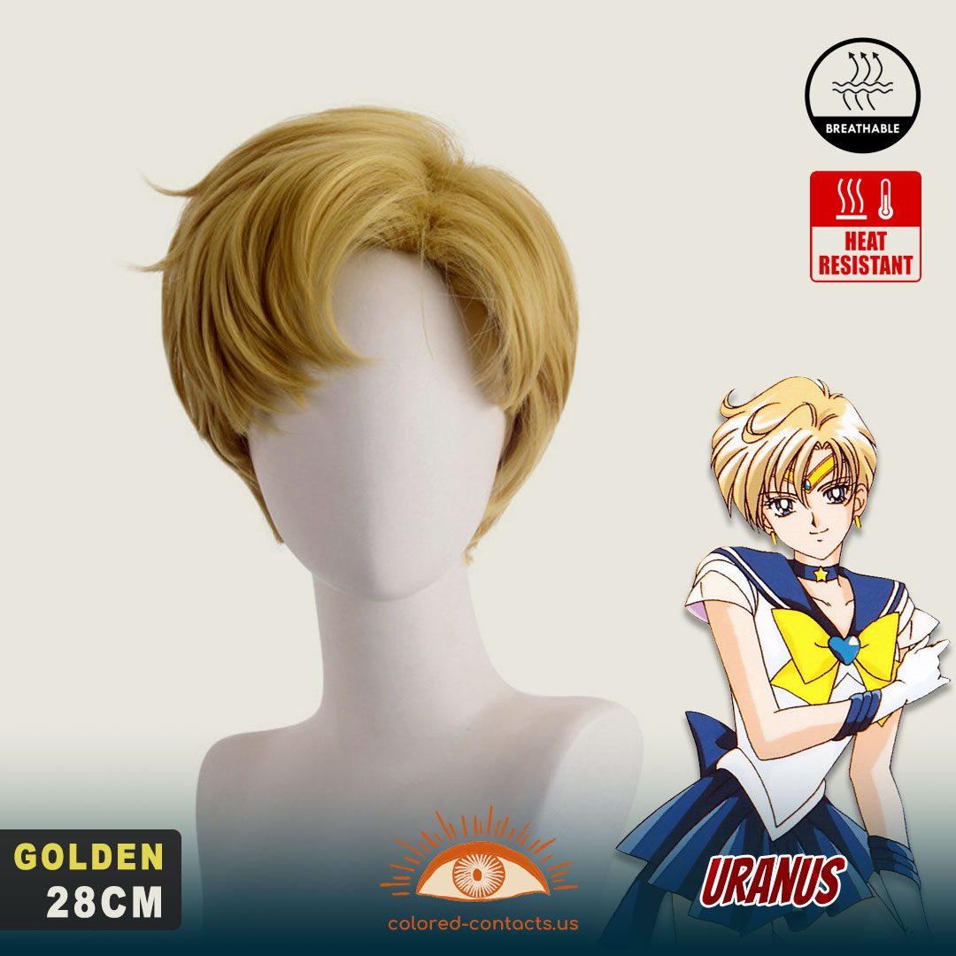 Sailor Moon: Uranus Cosplay Wig - image 1