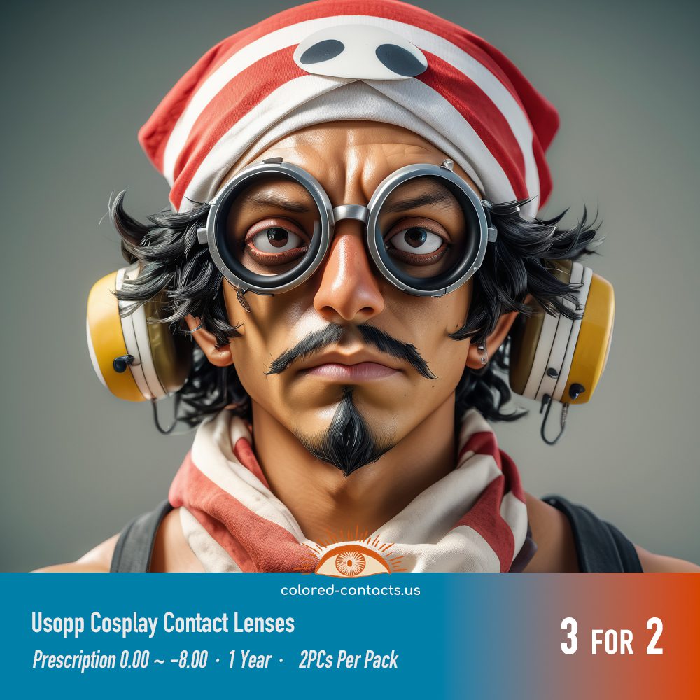 Usopp Cosplay Contact Lenses - thumbnail 3