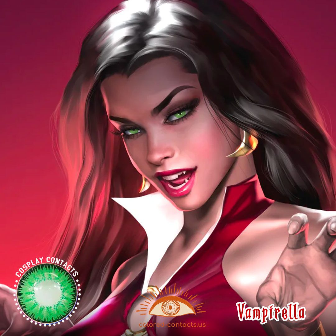 Vampirella Cosplay Contacts - image 1