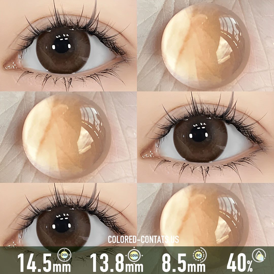 Vanilla Dream Brown Contact Lenses - image 1