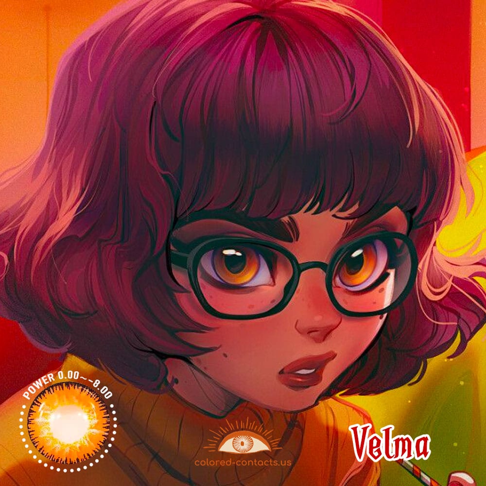 Velma Cosplay Contact Lenses - image 1