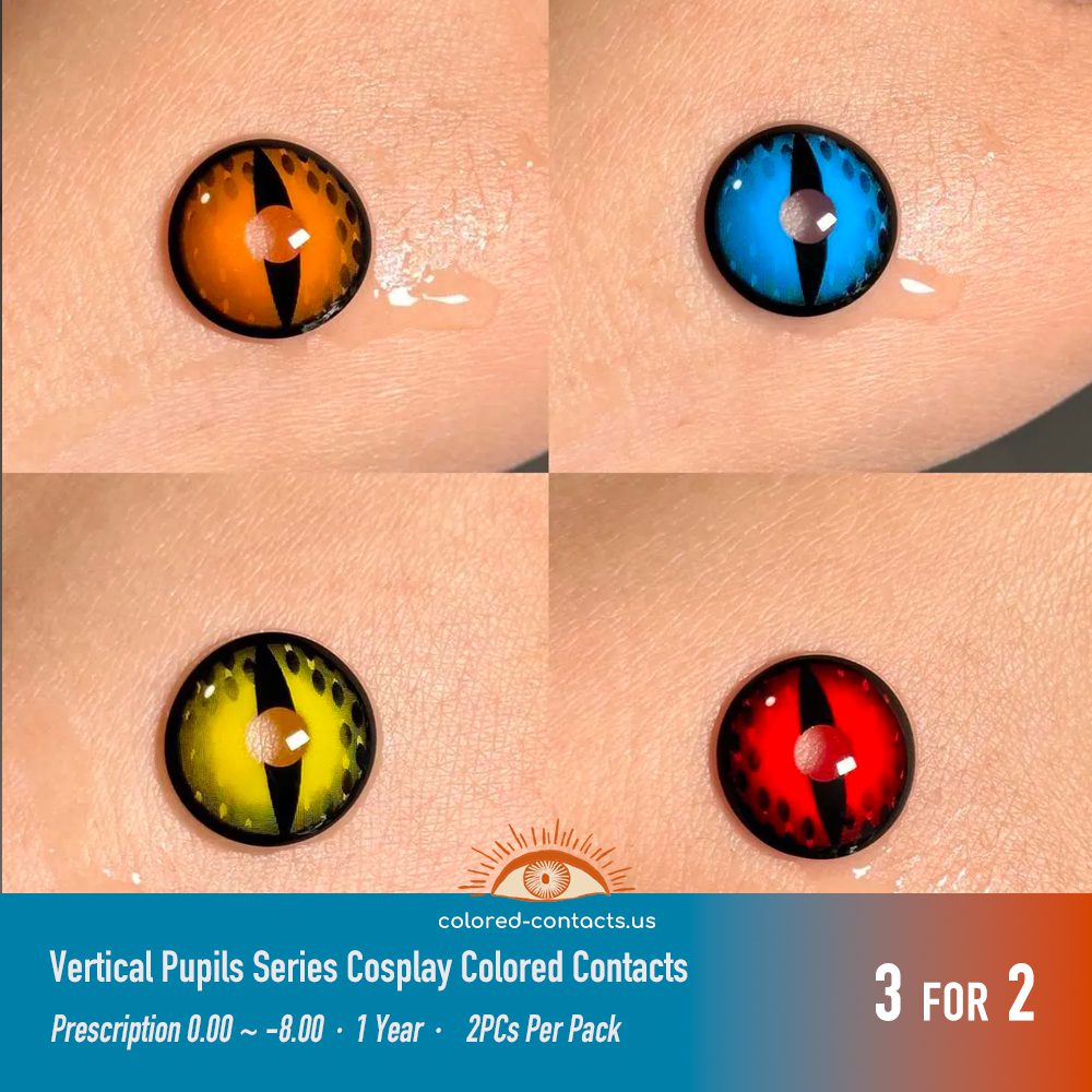 Soul Eater: Blair Cosplay Contact Lenses - thumbnail 4
