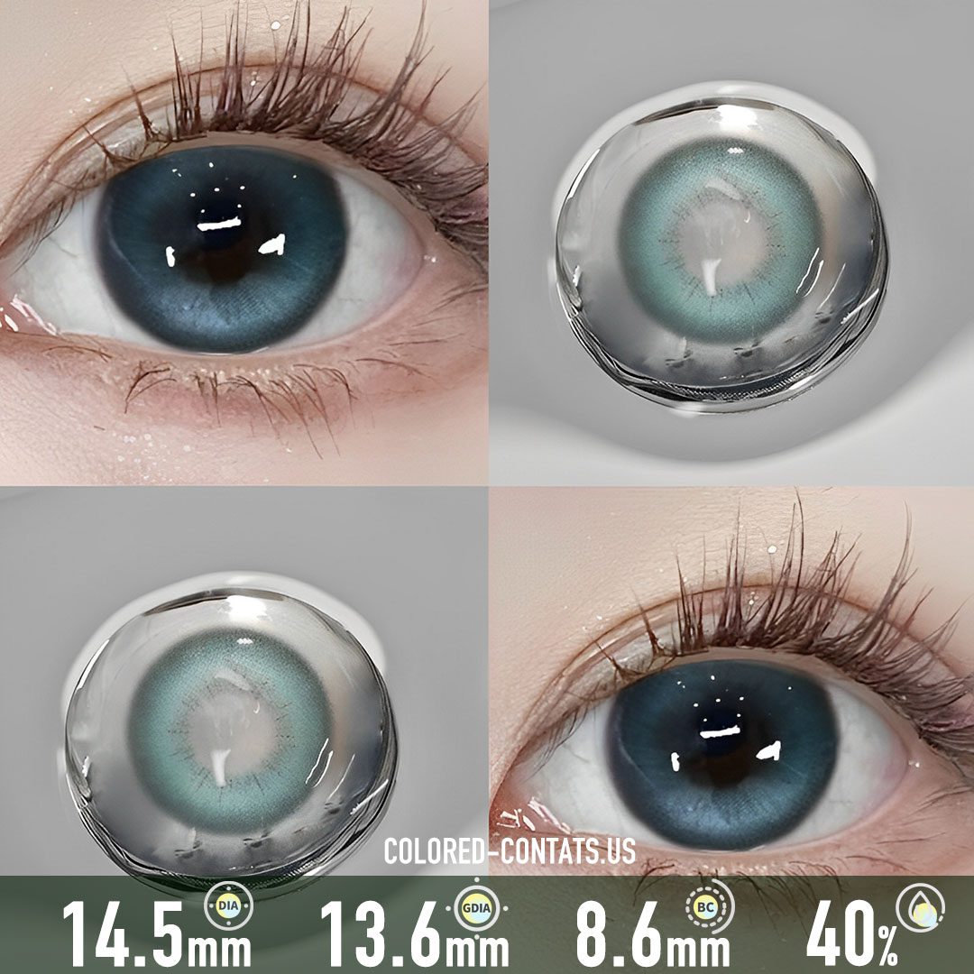 Victorian Romance Sage-Green Contact Lenses - image 1